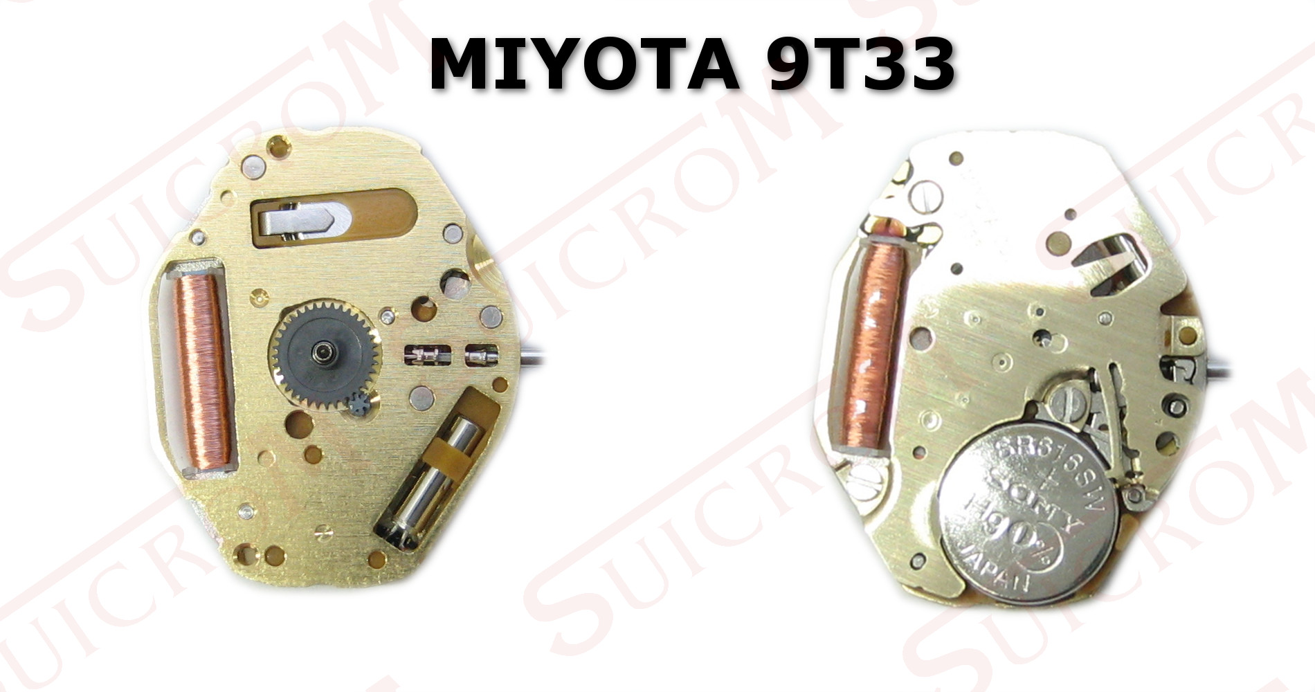 Movimiento Miyota 9t33