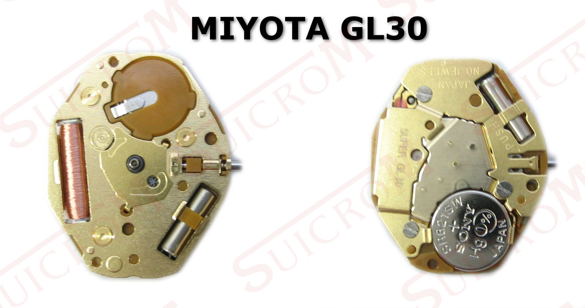 Movimiento Miyota Gl30/Gl32