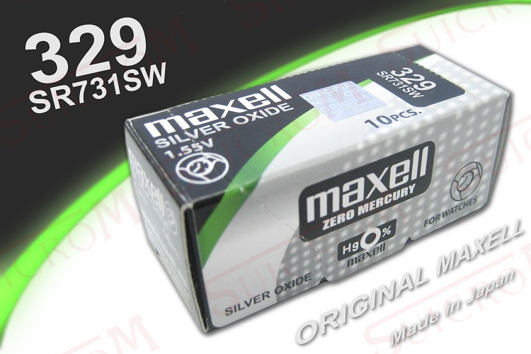 Pilas Maxell 329 - Sr731sw