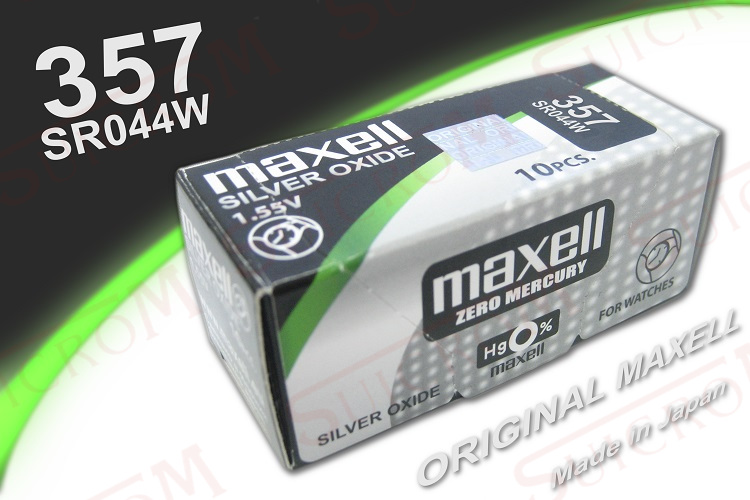 Pilas Maxell 357 - Sr044sw