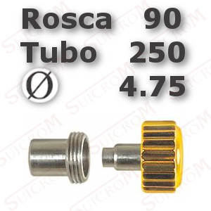 Corona Rosca Chap.60.025 R90/T250/Ø4.75