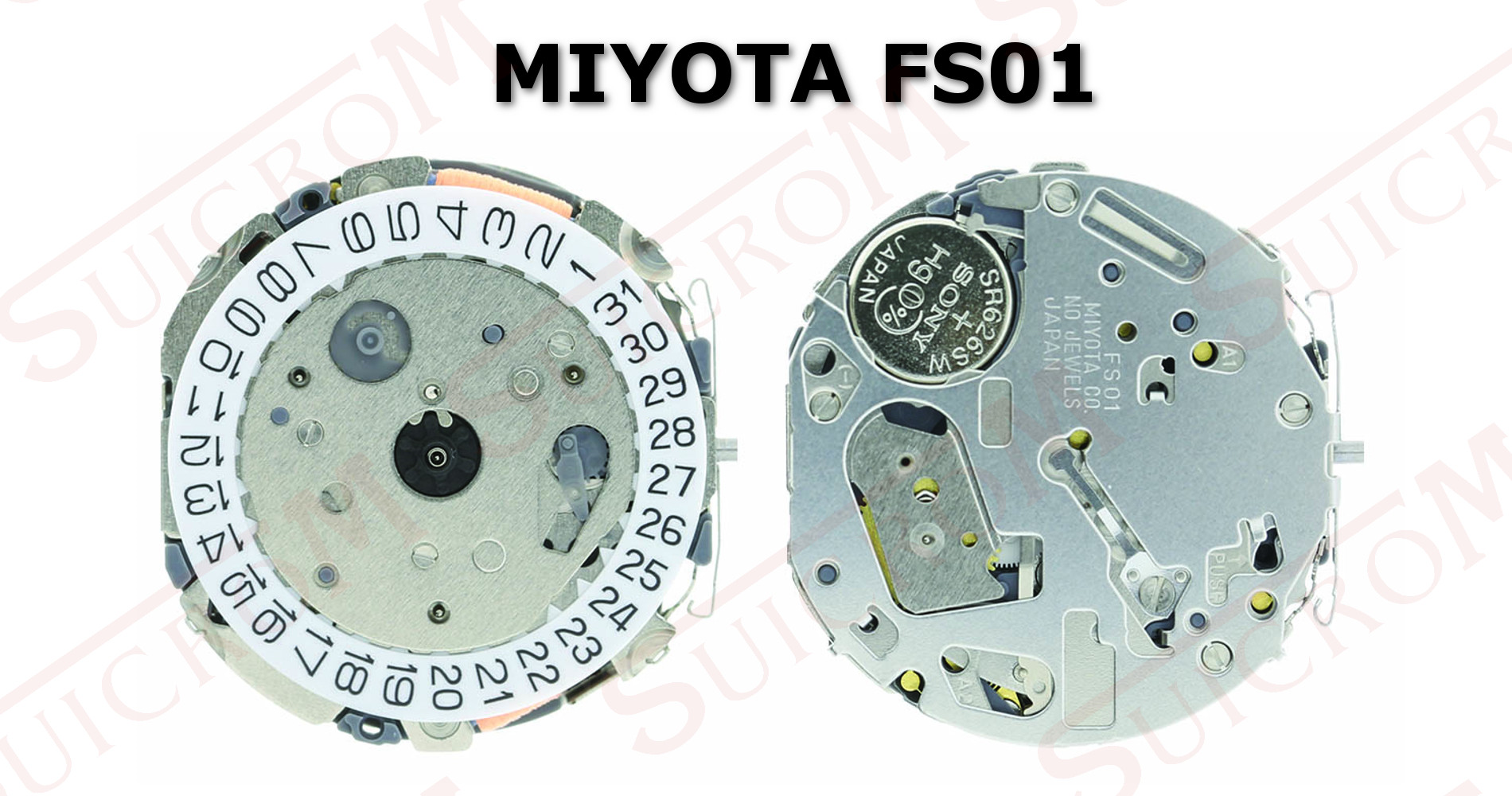 Movimiento Miyota Fs01 Cl. 4h