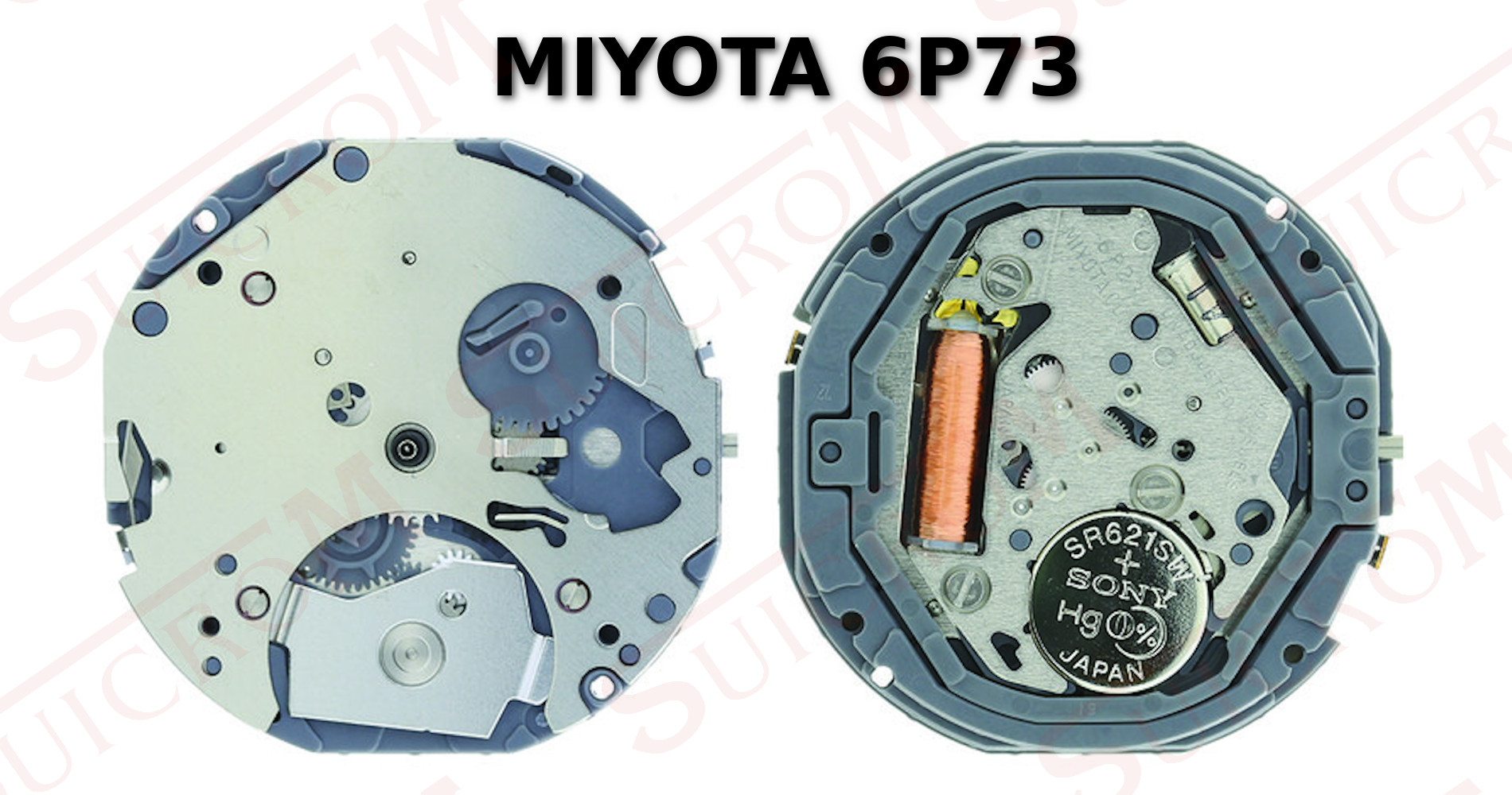 Movimiento Miyota 6p73