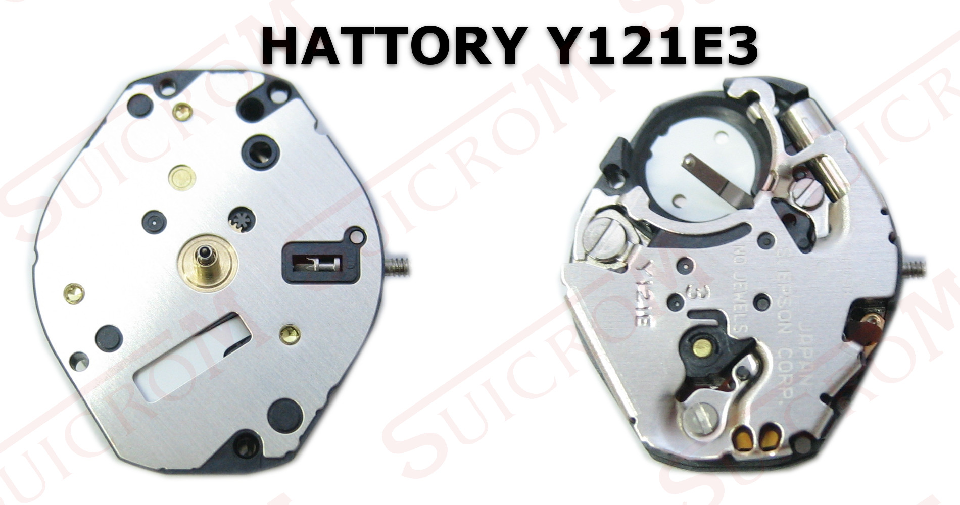 Movimiento Hattory Y121e3