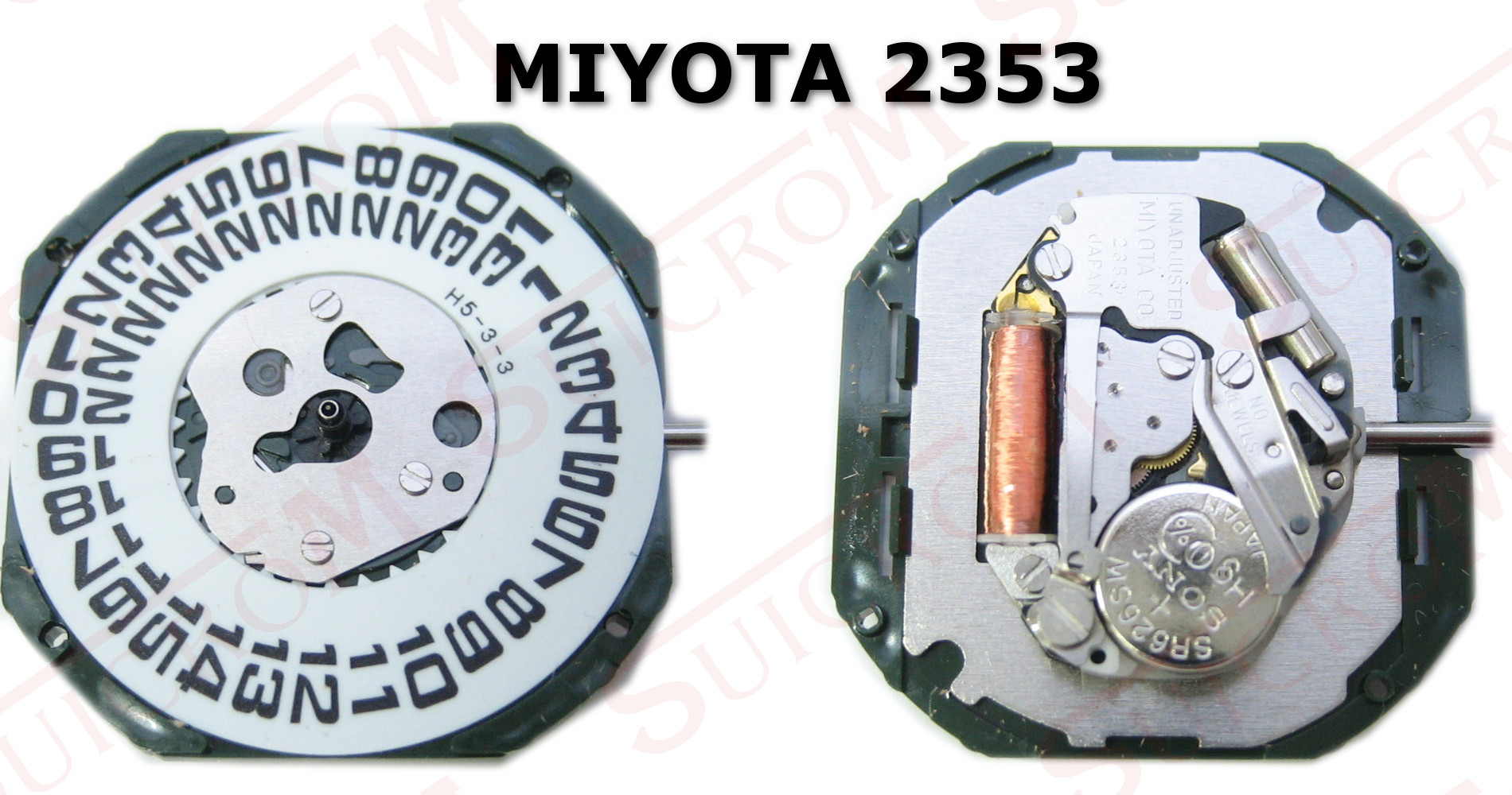 Movimiento Miyota 2353