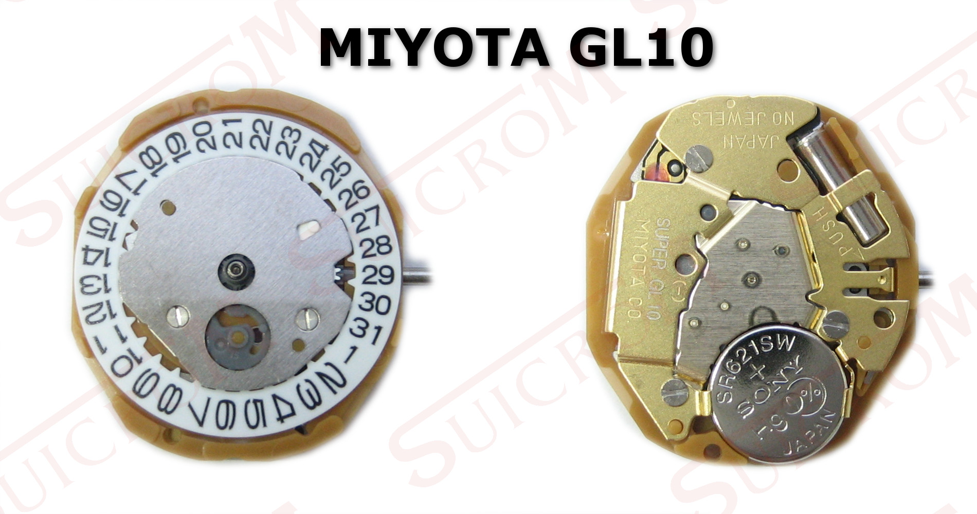 Movimiento Miyota Gl12