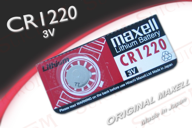 Pilas Maxell Lithium Cr1220