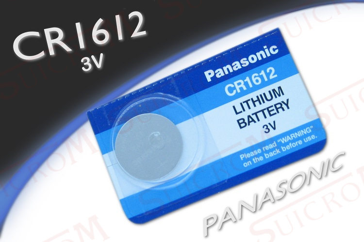 Pilas Panasonic Lithium Cr1612